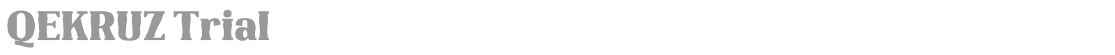 Qekruz font preview